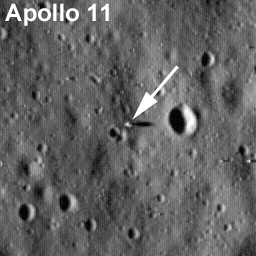 Il sito di Allunaggio di Apollo 11